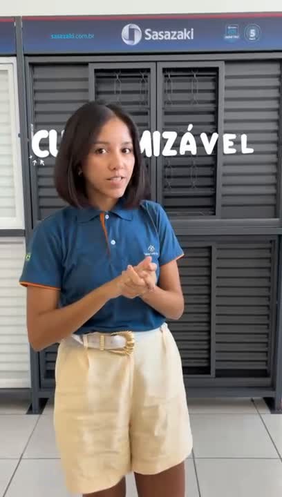 Print de post em vídeo da Sasazaki nas redes sociais
